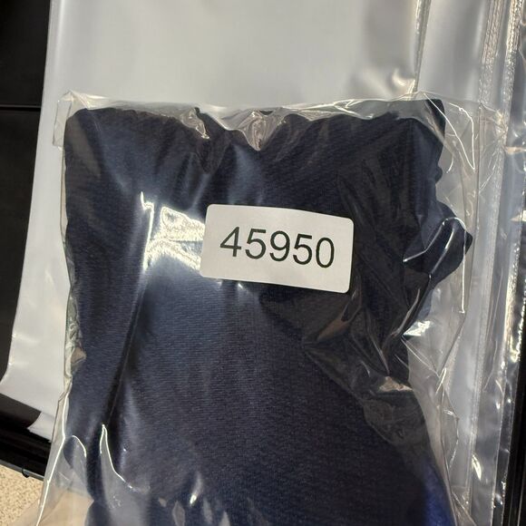 Nike Activewear Shorts Men L Large Blue Mid Rise Drawstring Elastic Waist Lined - Picture 6 of 6